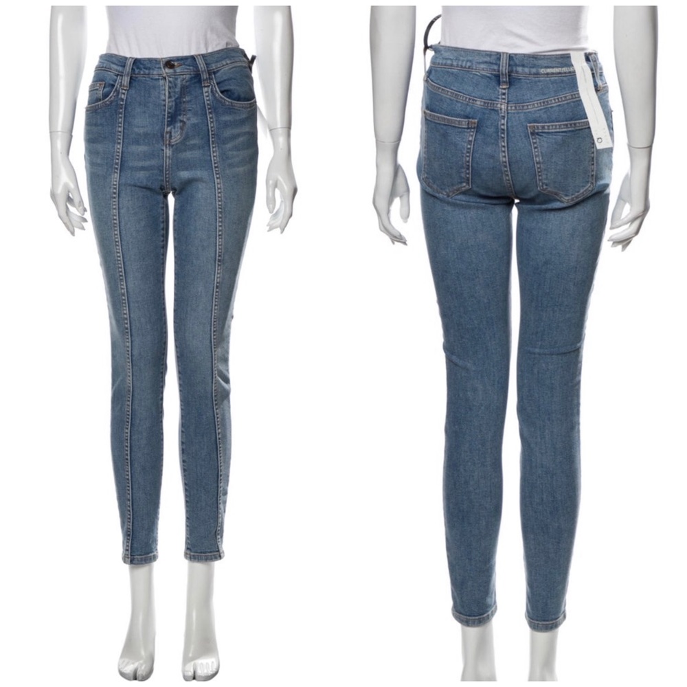 🆕NWT Current/Elliot seam front skinny jeans